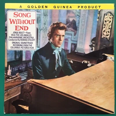 Dirk Bogarde SONG WITHOUT END Soundtrack LP Liszt Bolet Los Angeles PO Stoloff - Image 1 of 4