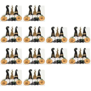 12 Stück Transferaufkleber zum Aufbügeln, Halloween-Muster, Aufbügelaufkleber, - Bild 1 von 12