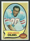 1970 Topps #120 GEORGE WEBSTER Houston Oilers ROOKIE - Crease Free - 08