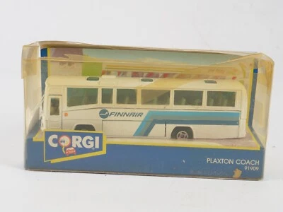 Corgi 91909 Bus Plaxton Coach Finnair 17 Cm Neu In Der Box Von 1992 - Bild 1 von 4
