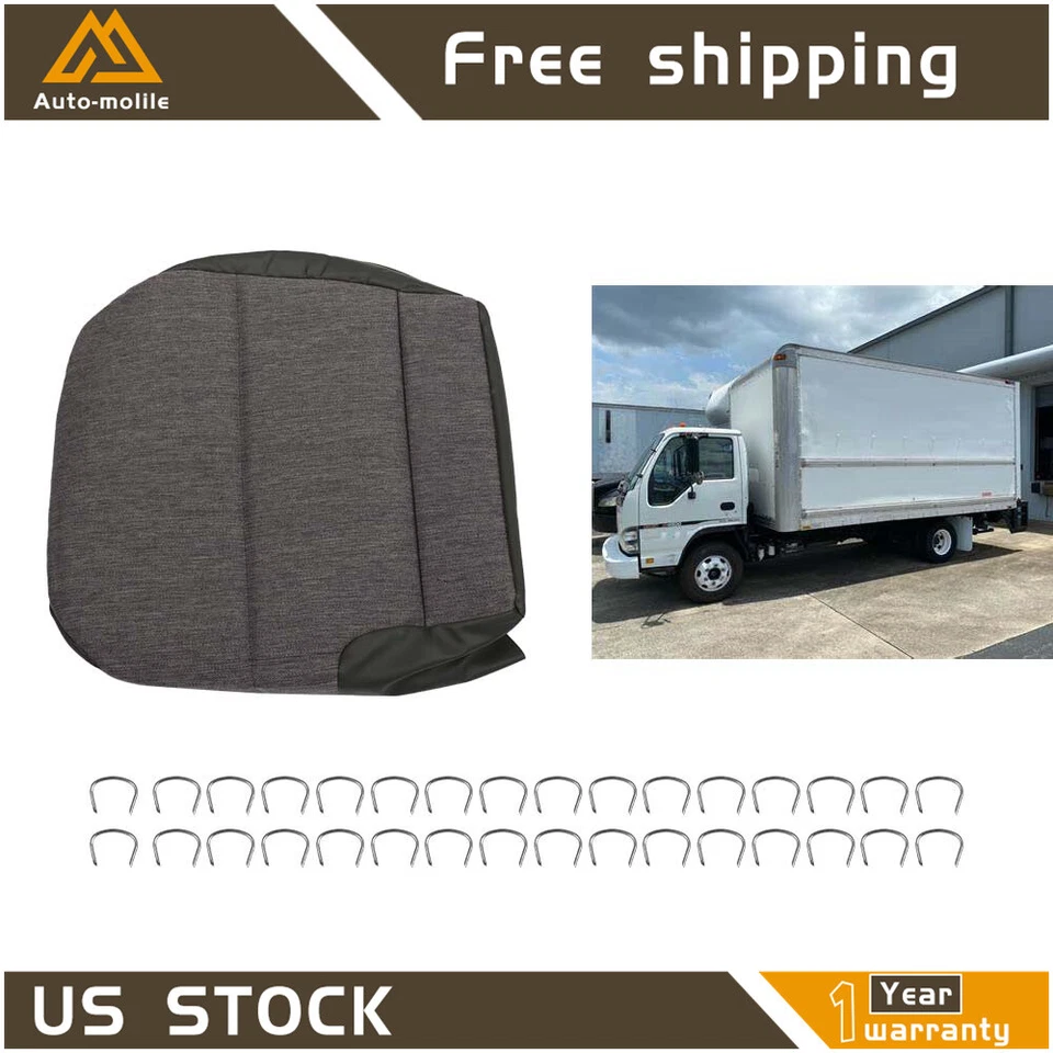 Forward Seat Bottom Cover Front Driver For Isuzu NPR 1995 94-2006 GMC W4500 - Image 1 of 4
