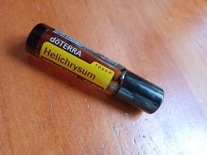 doTERRA Helichrysum Touch Essential Oil 10mL Roll-on Open To Smell Full Exp 2025 - Picture 1 of 3
