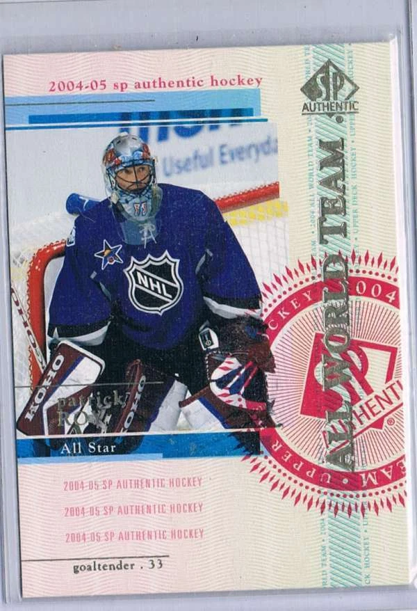 2004 SP Authentic #108 Patrick Roy AW  - Image 1 of 1