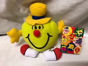 Mr Men Beanie Mr Funny Soft Toy Golden Bear Roger Hargreaves New With Tags