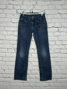 GAP DENIN Skinny Jeans Youth Size 12 Blue Waist Adjustment - Picture 1 of 10