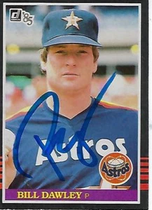 Donruss #283 1986 firmado por Bill Dawley - Houston Astros - Imagen 1 de 1
