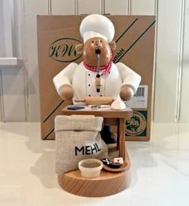KWO Cookie Baker Affumicatore di incenso natalizio in legno tedesco Made in Germany - Foto 1 di 12