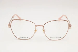 Kate Spade Zeena Rose Gold Geometric Au2 Eyeglasses Frames 54-17-140 - Picture 1 of 7