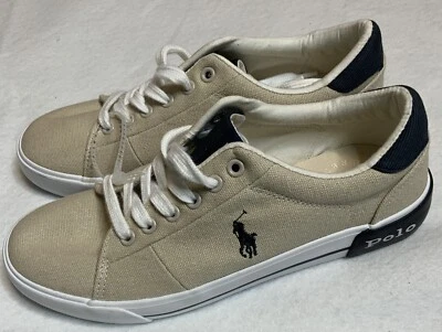 Polo Ralph Lauren Niños Graftyn Arena/Azul Marino Zapatilla con Cordones Talla 5 Juvenil Nueva Foto 1 de 4