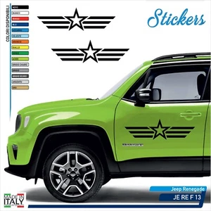 Adesivi compatibili  Renegade fiancata laterale sportello US AIR FORCE star - Imagen 1 de 1