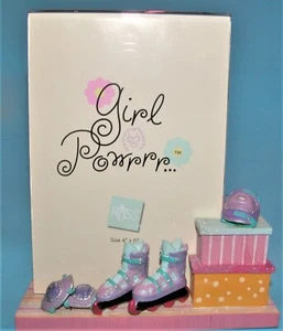 Russ Berrie, 4x6 Zoll Fotohalter, Rollerblade, #100364, Girl Power, Neu n Karton  - Bild 1 von 5