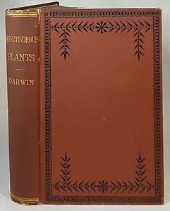 1892 INSECTIVOROUS PLANTS Botany CHARLES DARWIN Antique Natural History Book - Picture 1 of 10
