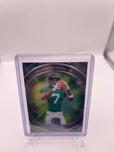 2024 Spectra Football Brian Thomas Jr. RC Rookie Gamma Prizm SP 25/30 Jaguars - Picture 1 of 2