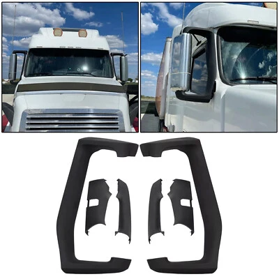For Volvo VNL Truck 2004-2023 Mirror Arm Cover Black Driver & Passenger Side - Изображение 1 из 4