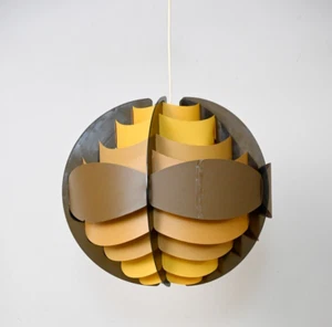 MidCentury Pendelleuchte 70er Jahre, skandinavisches Vintage Design, 70er - Bild 1 von 10