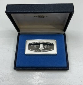 Lingotto argento sterling Franklin come nuovo - Foto 1 di 5