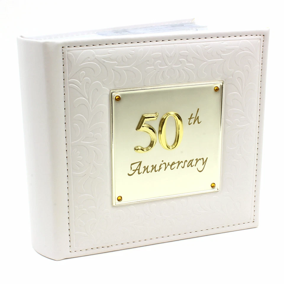 Golden Wedding Anniversary Photo Album 50th Gift Idea