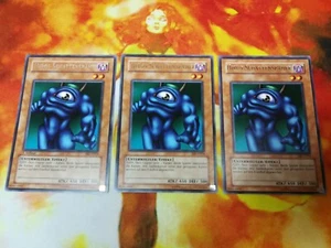 X3 YU-GI-OH! Hiro's Shadow Scout SRL-G024 R - X2 unlimited NM +X1 1st Edition EX - Picture 1 of 8