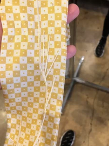 Haider Ackerman Yellow 100% silk scarf Size: OS/Prada/Jil Sander/Dries Van Noten - Picture 1 of 4