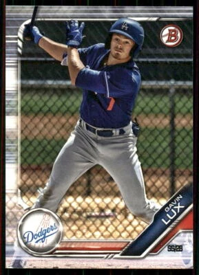 2019 BOWMAN PROSPECTS #BP-130 GAVIN LUX DODGERS  - Image 1 of 2