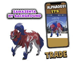 Pokemon Zamazenta New York Hintergrund - Registriert oder Ultrafreund - Bild 1 von 1