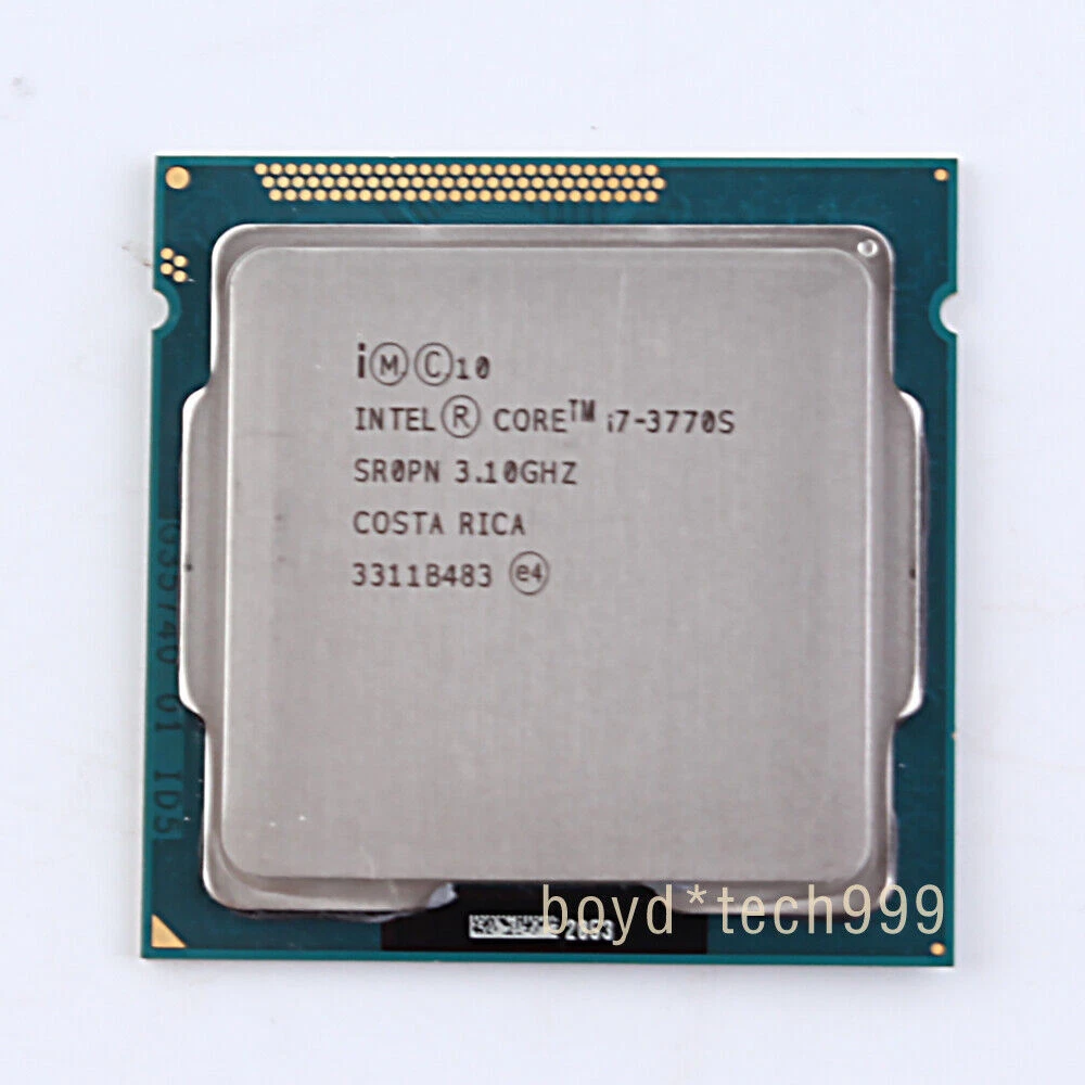 Intel Core i7-3770S Processor Model LGA 1155/Socket H2 Computer
