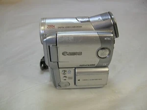Canon Optura 400 Silver 2.0MP Camcorder *Tested Works* - Picture 1 of 7