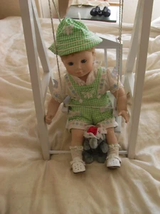 LARGE DOLL PLAYTIME 1989 perfect ceramic's - Picture 1 of 8
