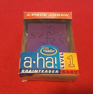 a-ha! brainteaser jigsaw new open box Thinkfun - Picture 1 of 4