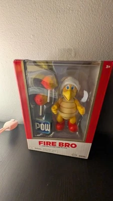 Boneco de ação Jakks Pacific Super Mario Fire Bro Jakks Gold Label 4 polegadas novo na caixa - Imagem 1 de 4