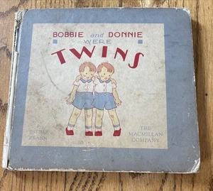Bobbie and Donnie were Twins by Esther Brann Vintage 1933 - Foto 1 di 7