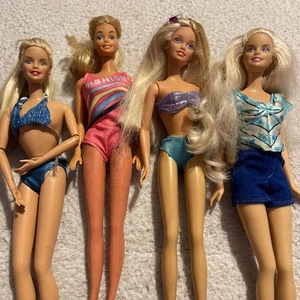 Barbie Lote de 4/Patas Flexibles de Goma ~# 427 - Imagen 1 de 7