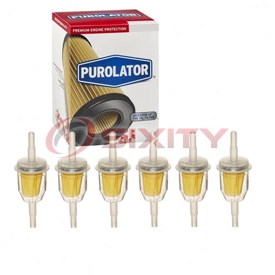 Filtros de combustible 6 piezas Purolator F21124 para ZVW 262 101 Z294 Z185K Z15K Z15 jj Foto 1 de 4