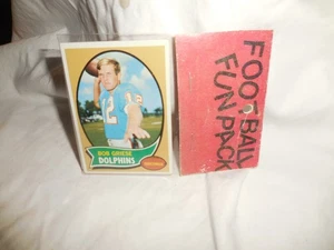 Vintage West Corp Football Fun Pack 1970 Griese Front Walton Back - Picture 1 of 3