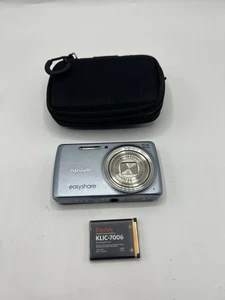 Kodak EasyShare M552 14.0MP Digital Camera Blue + Battery & Case Tested Works - Picture 1 of 6