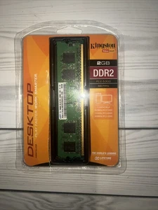 Kingston KVR800D2N5/2G 2GB DIMM-DDR2 800mhz PC2-6400 240-Pin Memory - Picture 1 of 2