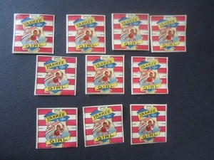 Konvolut 10 alte Vintage - YANKEE GIRL - TABAK ETIKETTEN - 1,5 x 1,5 - Bild 1 von 1