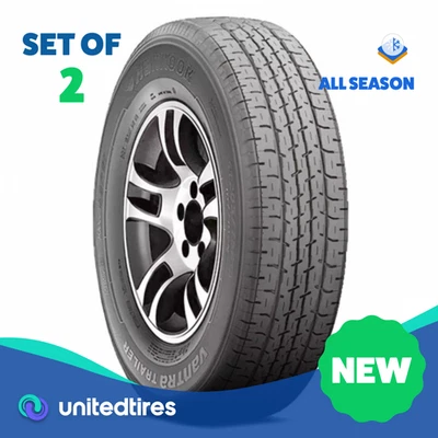 Set of (2) New ST 205/75R14 Hankook Vantra Trailer ST01 105N - Image 1 of 4