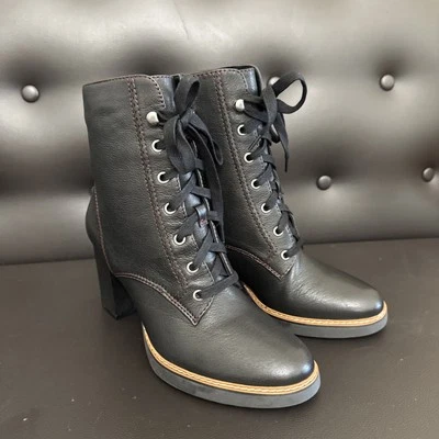 Naturalizer Mujer Callie Negro Botines Zapatos 9.5 Medianos Foto 1 de 4