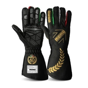MOMO CORSA PRO ANNIVERSARIO FIA Racing Gloves Size 9 Genuine Limited - Picture 1 of 8