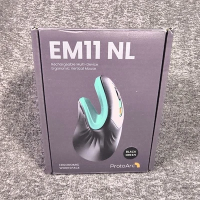 ProtoArc Ergonomic Mouse EM11 NL Rechargeable Wireless Vertical Mouse - Image 1 of 4