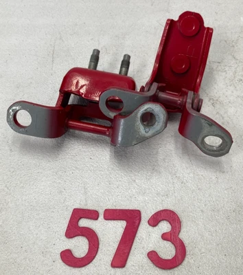 04-08 Bisagras de puerta trasera derecha pasajero Acura TSX rojas OEM superior e inferior Foto 1 de 4