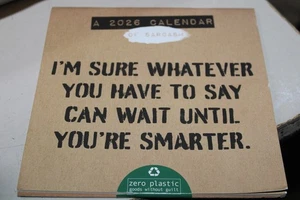 2026 Anti-Affirmations & Sarcasm Mini Calendar - Picture 1 of 2