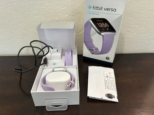 Fitbit Versa Lite Edition Health & Fitness Smartwatch Activity Tracker Purple - Picture 1 of 5
