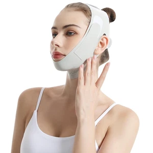 Riduttore Doppio Mento,Fascia di Tensione Mento a Forma di V,Nastro di Sollevamento Viso,Prevenire il Cedimento, - Foto 1 di 9