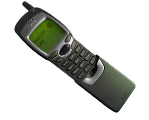 NOKIA 7110 MOBILE PHONE & CHARGR Vintage Nokia Slider Green Tint WORKING - Picture 1 of 23