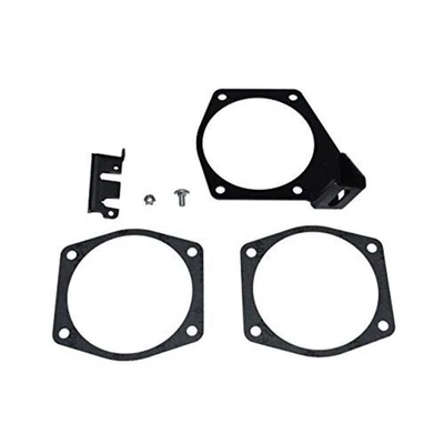 Suporte de cabo de aceleração 4 parafusos compatível com entradas 92MM 102MM preto - Imagem 1 de 4