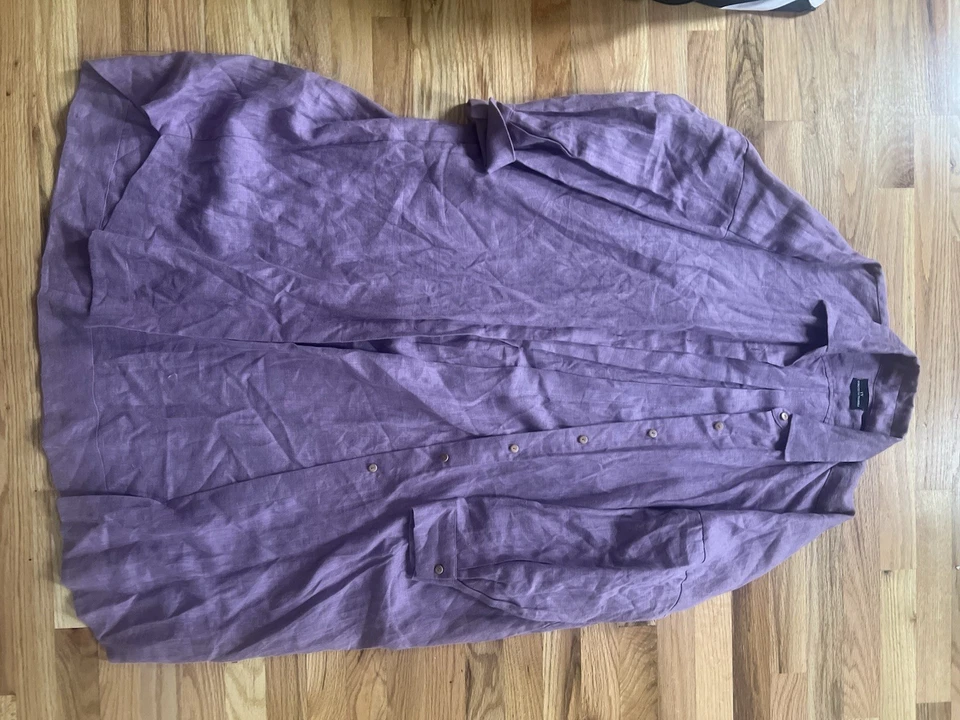 Doroteyya Tsarska Linen Duster Coat - Image 1 of 4