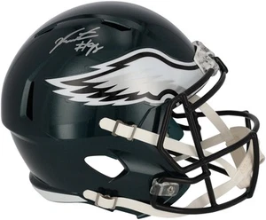 Jalen Carter Philadelphia Eagles Autographed Riddell Speed Replica Helmet - Picture 1 of 2