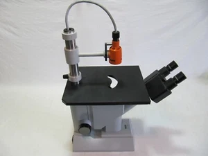 Zeiss ID02 Invertoskop Phasenkontrast Labor Invers Mikroskop Binokular 32x-200x - Bild 1 von 24